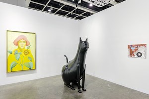 Nicolas Party and Walter Swennen, <a href='/art-galleries/xavier-hufkens/' target='_blank'>Xavier Hufkens</a>, Art Basel in Hong Kong (29–31 March 2019). Courtesy Ocula. Photo: Charles Roussel.